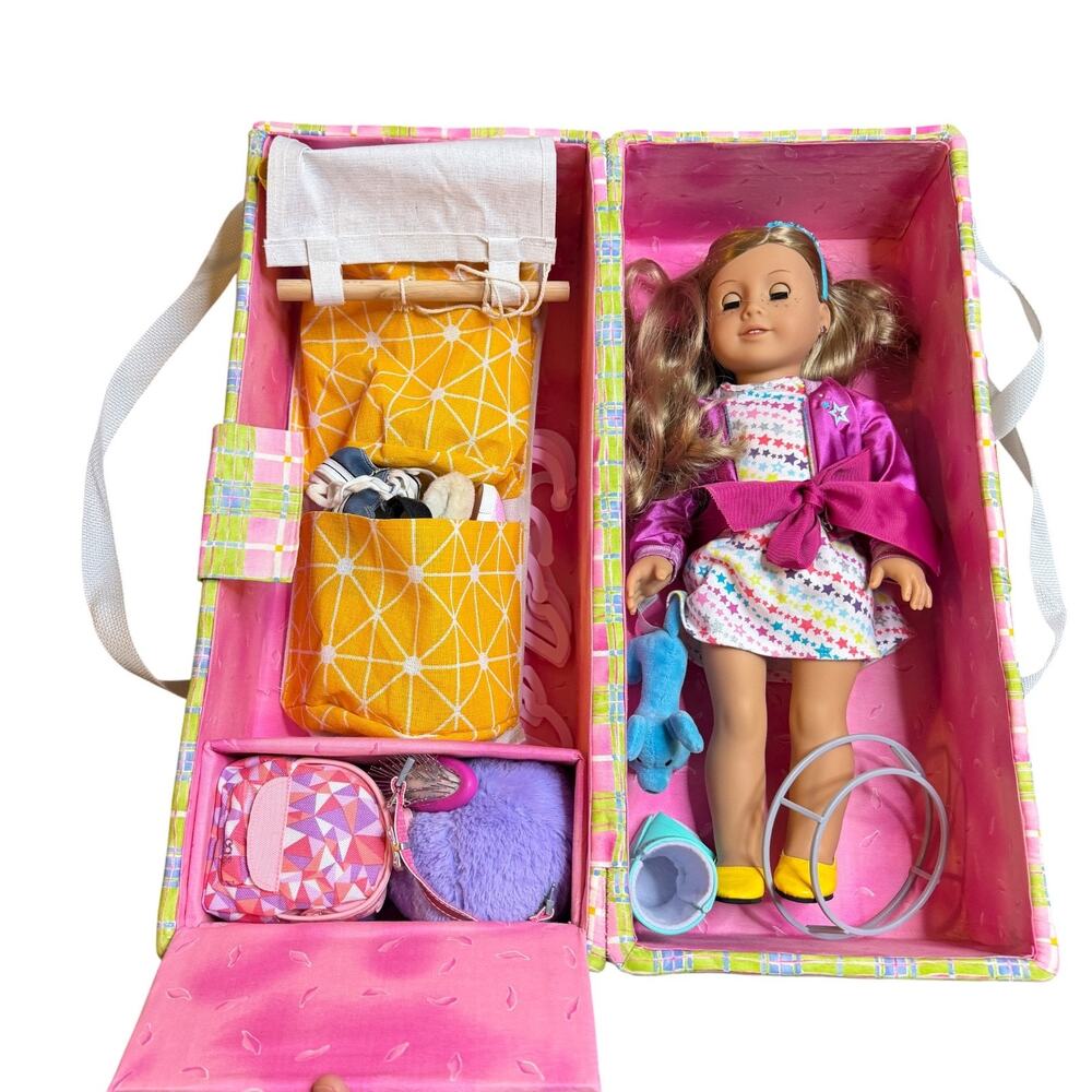 American Girl Truly Me 27 Doll Blue Eyes Blonde Hair + Extras! Gift